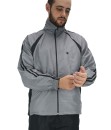Jaqueta Microfibra Casaco Tactel Masculina P M G Gg Forro - Cinza